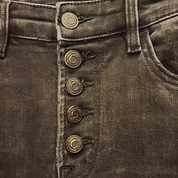 Flying Monkey Amie High Rise Ankle Straight with Button Fly- size 26 - NWOT - Picture 4 of 6